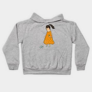 ice cream lady Kids Hoodie